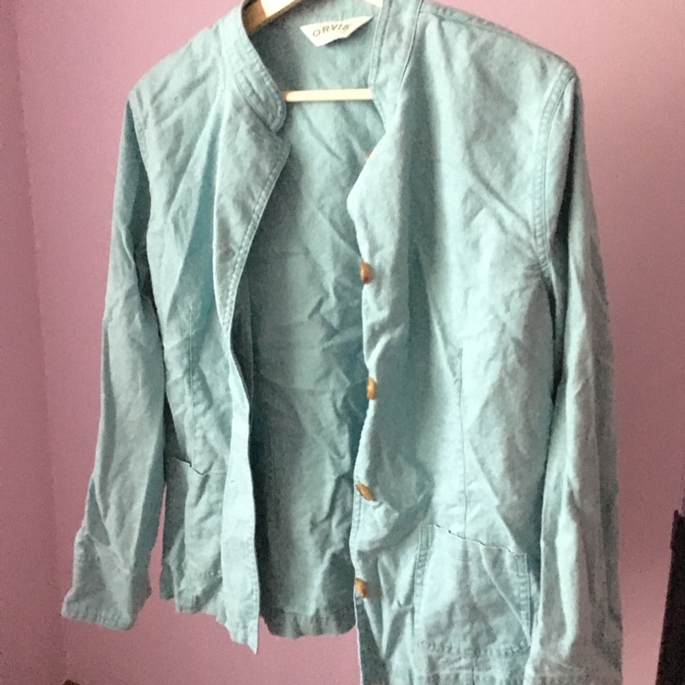 Cute, Blue, Indie Jacket (NEVER WORN)